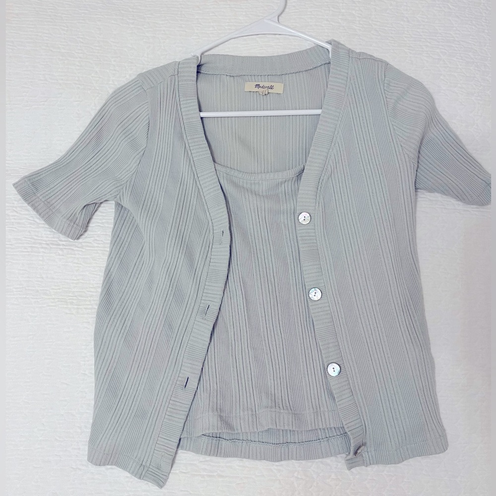 Madewell two piece sweater set